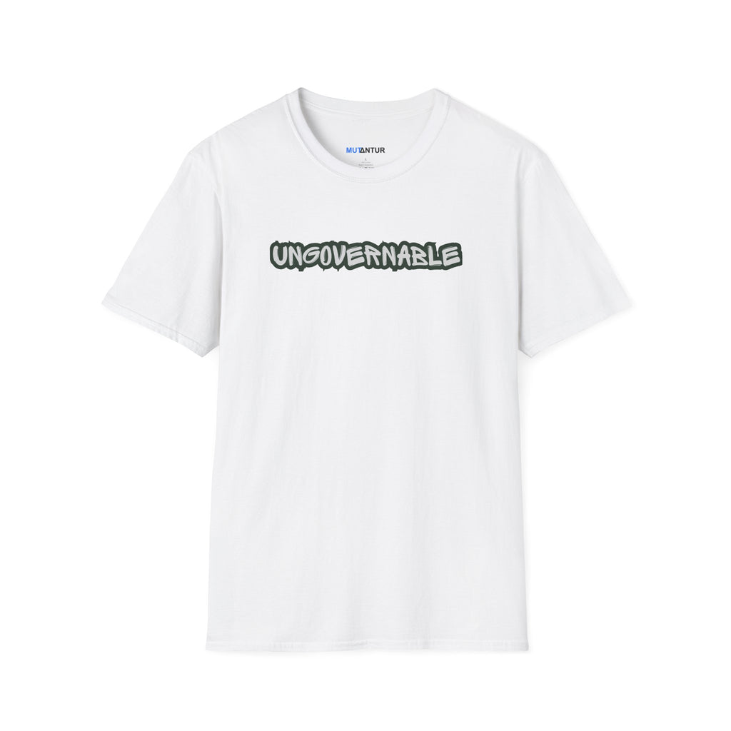 Ungovernable Graphic Tee — Bold Streetwear Statement T-Shirt - Mutantur Labs LLC
