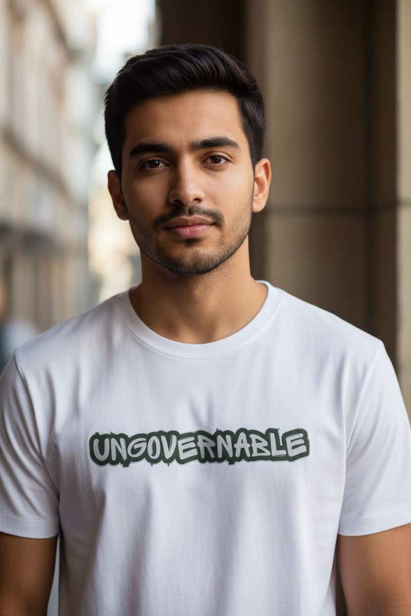Ungovernable Graphic Tee — Bold Streetwear Statement T-Shirt - Mutantur Labs LLC