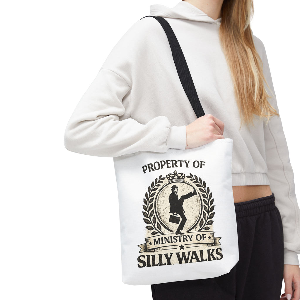 Ministry of Silly Walks Eco Friendly tote bag - Mutantur Labs LLC