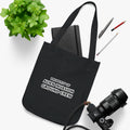 Property of Alien Invasion Ground Crew funny Organic Canvas Tote Bag - Mutantur Labs LLC