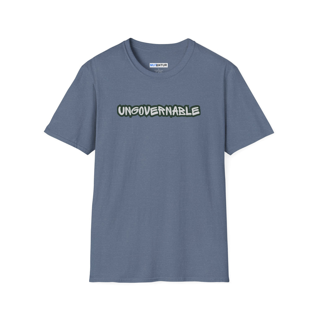 Ungovernable Graphic Tee — Bold Streetwear Statement T-Shirt - Mutantur Labs LLC