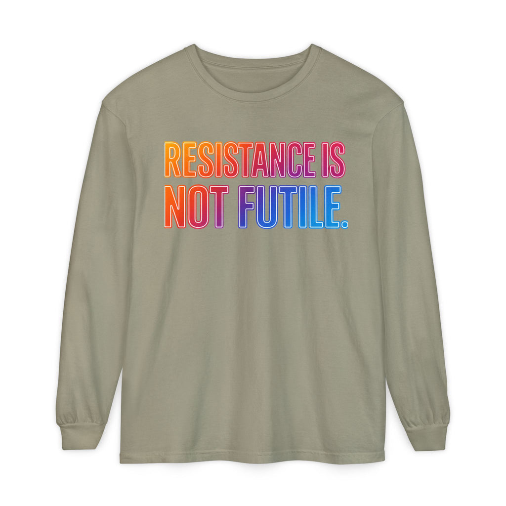 Resistance Is Not Futile Long Sleeve Tee – Rally for Freedom Shirt