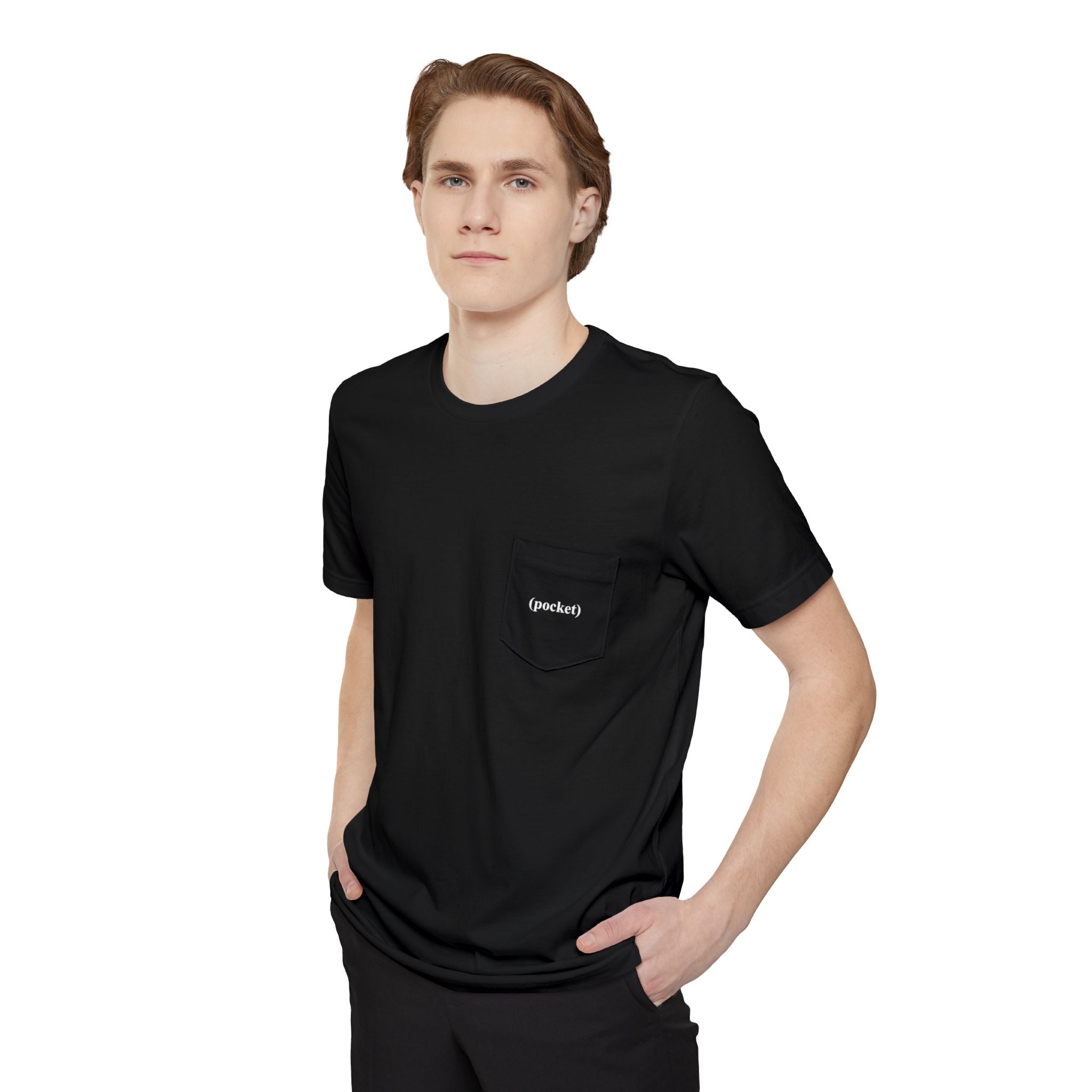Pocket (pocket) T-Shirt | Minimalist funny Dad Pocket Shirt - Mutantur Labs LLC