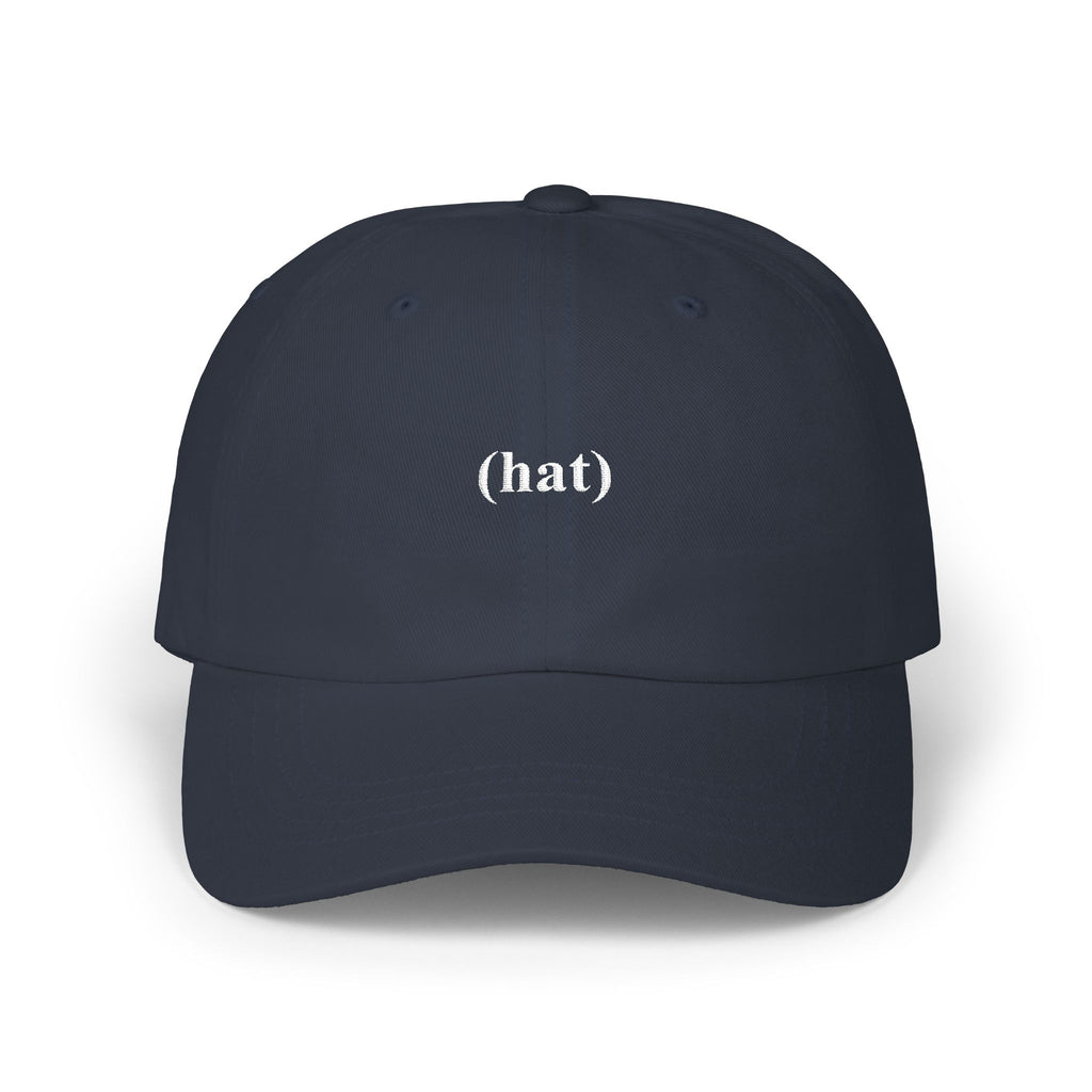 (hat) Embroidered Dad Cap — Minimal Low Profile Baseball Hat - Mutantur Labs LLC