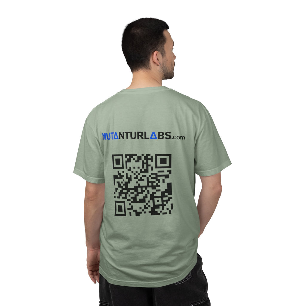 The Times Are Changed Comfort Colors T-Shirt | Mutantur Labs Front and Back Graphic Tee