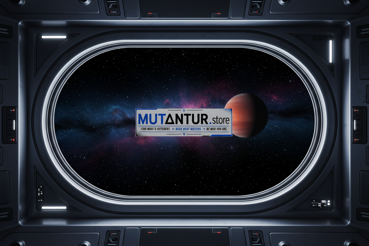 Mutantur.store Bumper Sticker | “Find What’s Different. Wear What Matters.” Car Decal