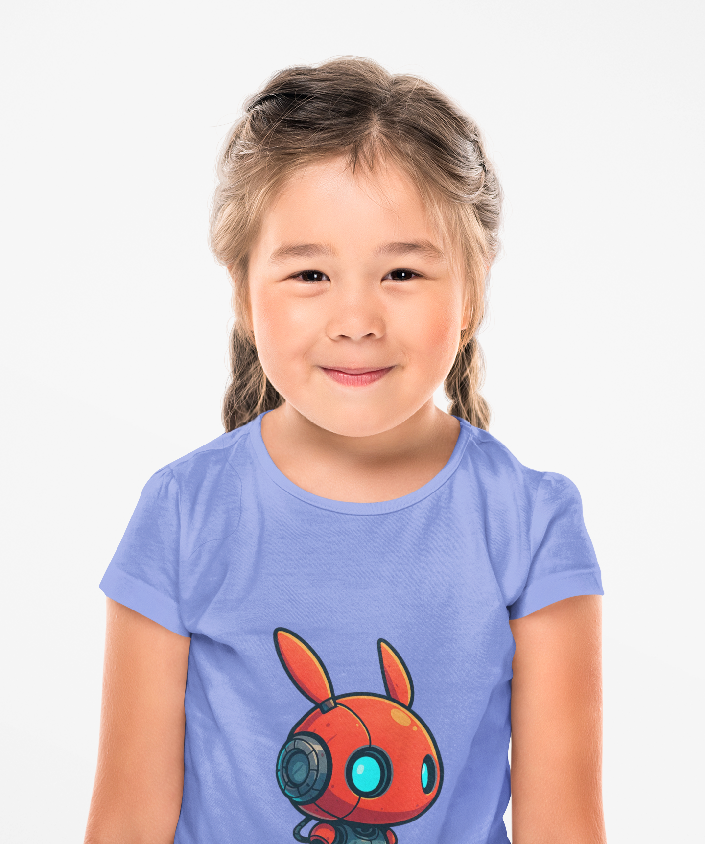 Happy RobotToddler T-shirt | Cute Sci-Fi Bunny Robot, Kids Tee - Mutantur Labs LLC