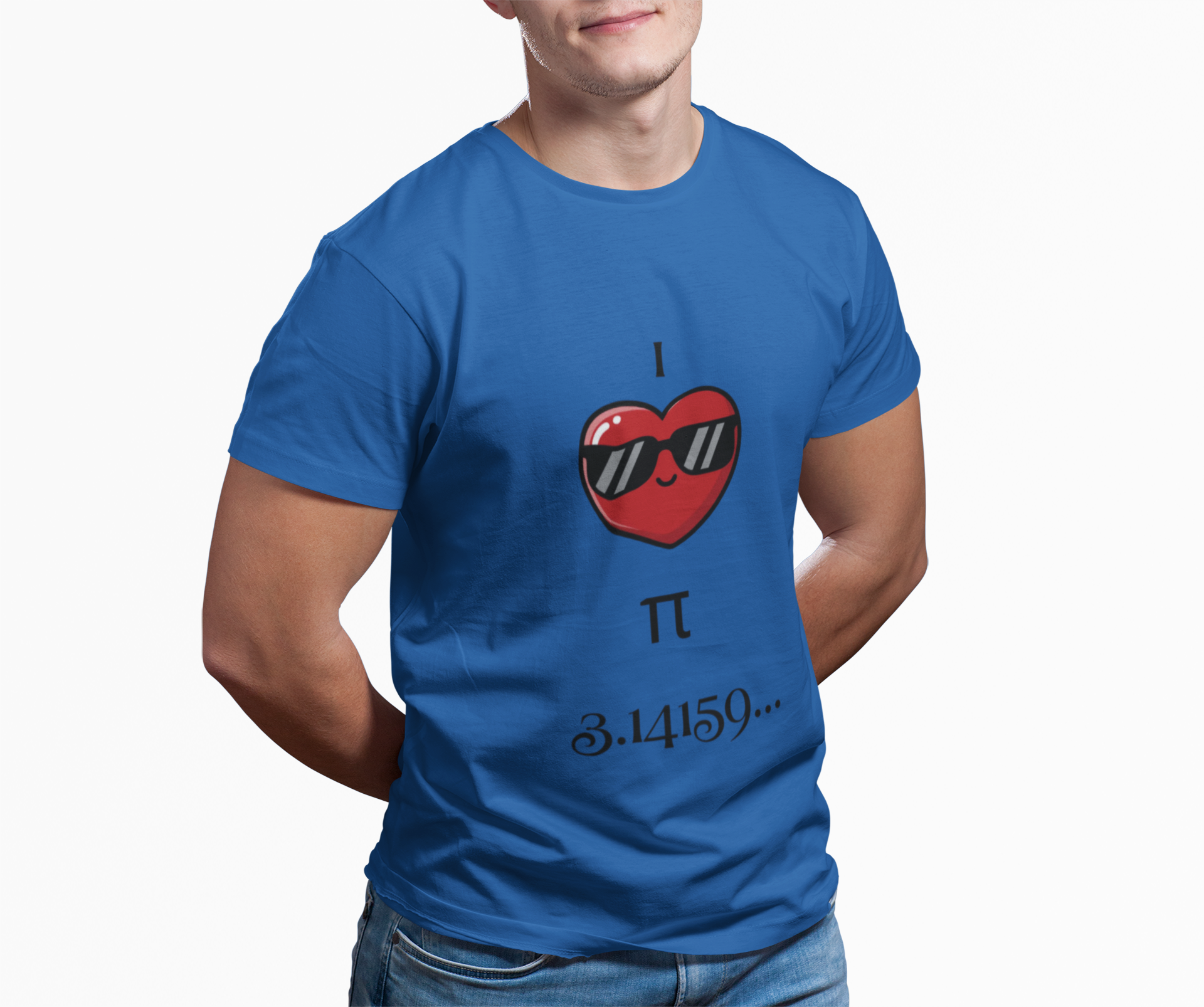 Pi Love T-Shirt — I π 3.14159... Math lover shirt - Mutantur Labs LLC