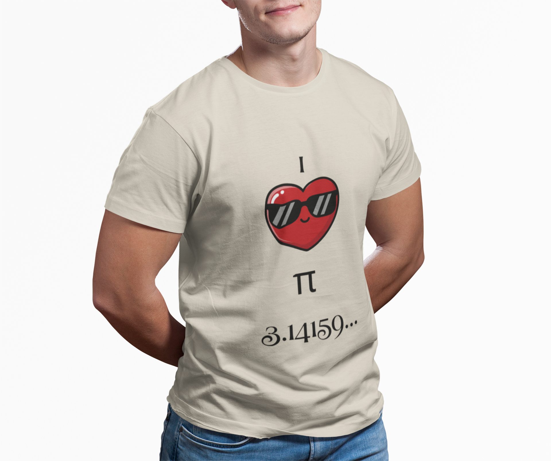 Pi Love T-Shirt — I π 3.14159... Math lover shirt - Mutantur Labs LLC