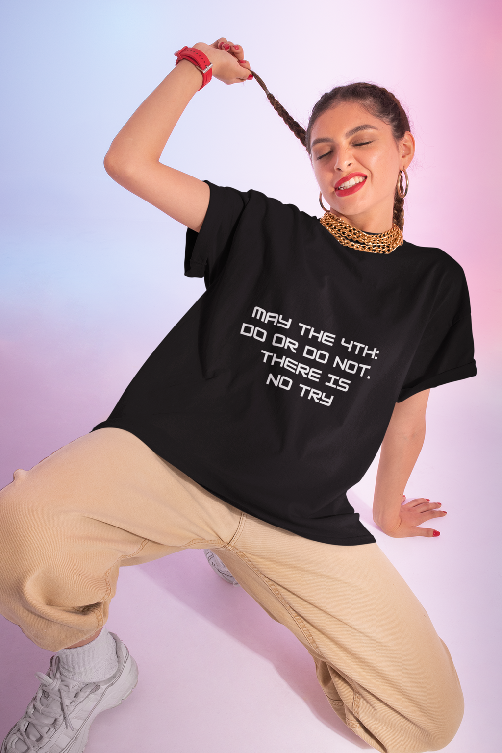 May the 4th Do or Do Not There Is No Try T-shirt | Comfort Colors Tee - Mutantur Labs LLC