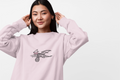 Easter Dragon Holding Easter Basket Crewneck Sweatshirt - Mutantur Labs LLC