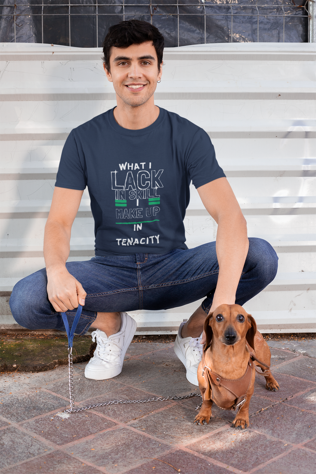 What I Lack in Skill I Make Up in Tenacity T-Shirt | Inspirational Graphic Tee - Mutantur Labs LLC