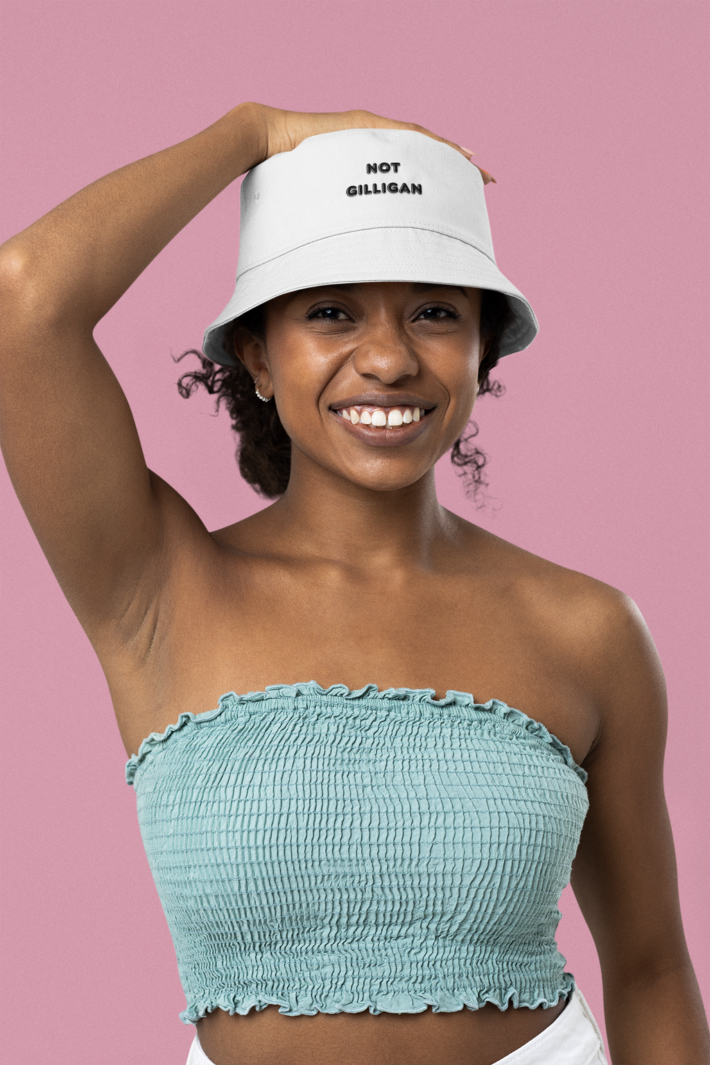 Not Gilligan Bucket Hat | Funny Embroidered Retro Hat - Mutantur Labs LLC