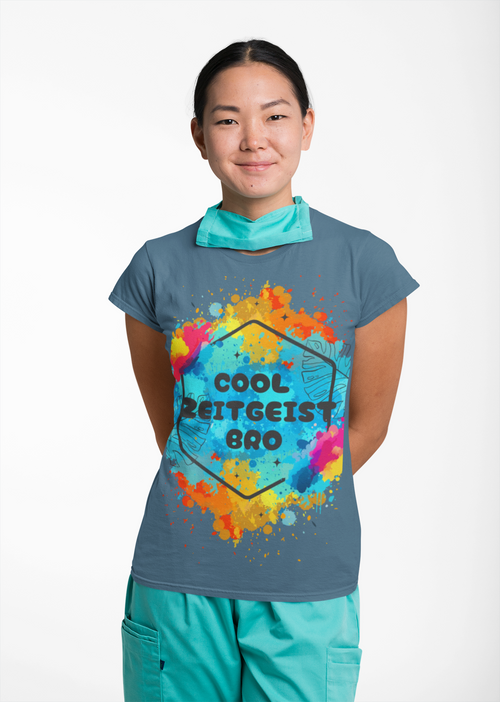 Cool Zeitgeist Bro Shirt Funny Colorful Graphic Tee for Word Nerds - Mutantur Labs LLC