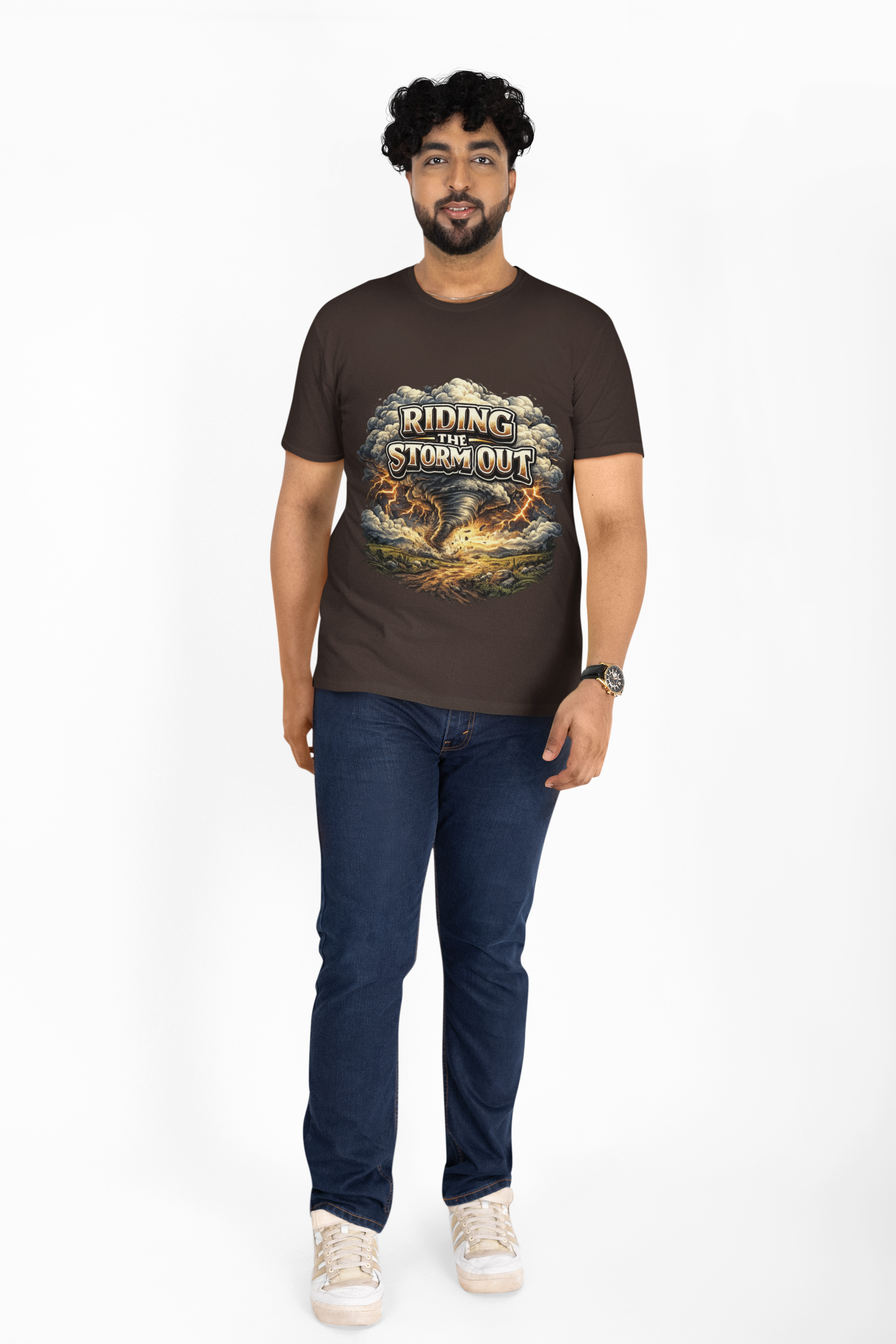 Riding the Storm Out T-Shirt | Resilient Graphic Tee - Mutantur Labs LLC