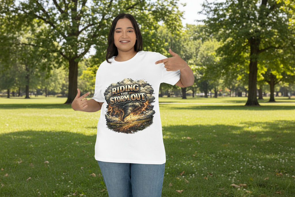 Riding the Storm Out T-Shirt | Resilient Graphic Tee - Mutantur Labs LLC