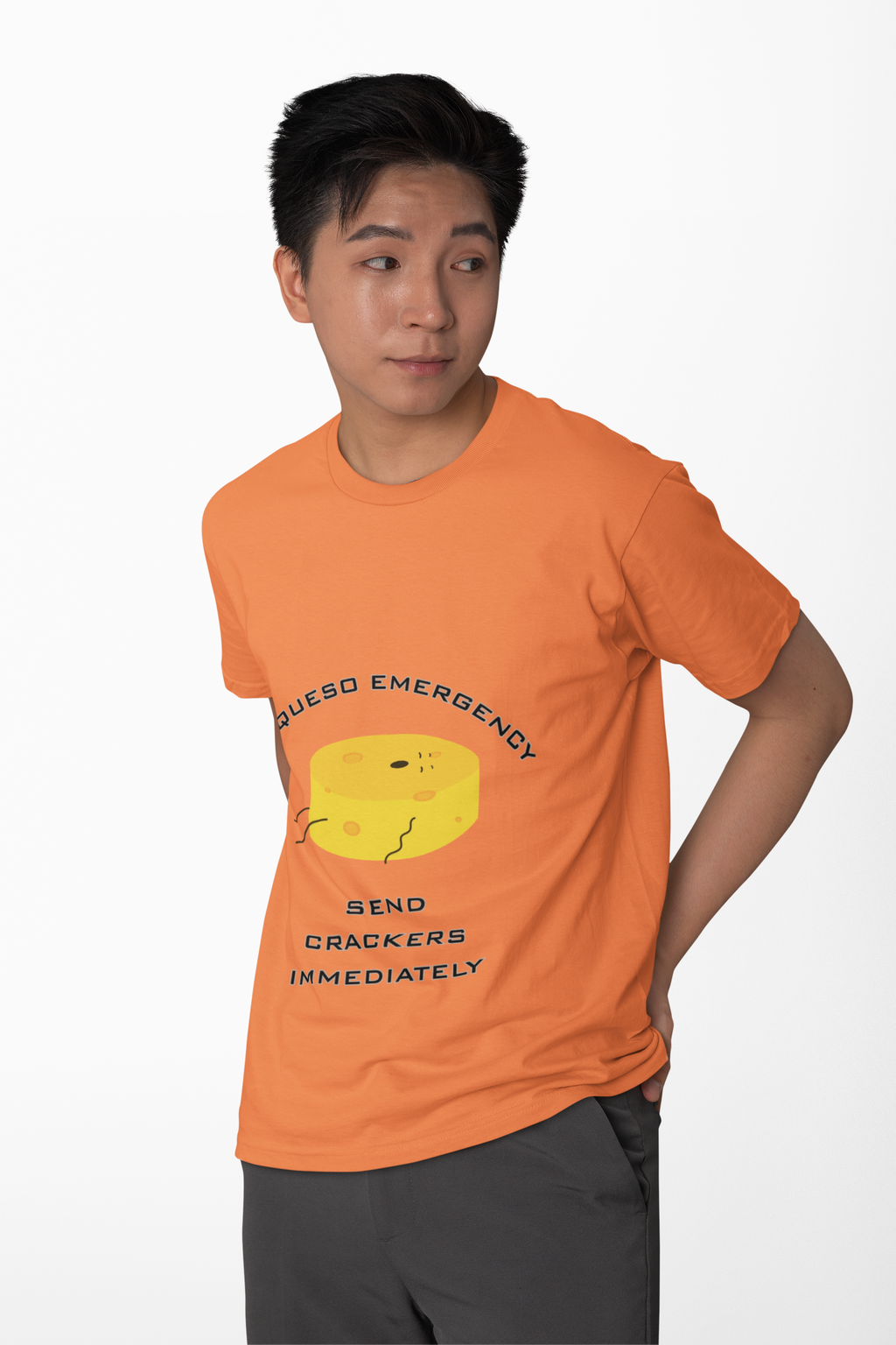 In Queso Emergency T-Shirt | Funny Cheese Pun Graphic Tee - Mutantur Labs LLC