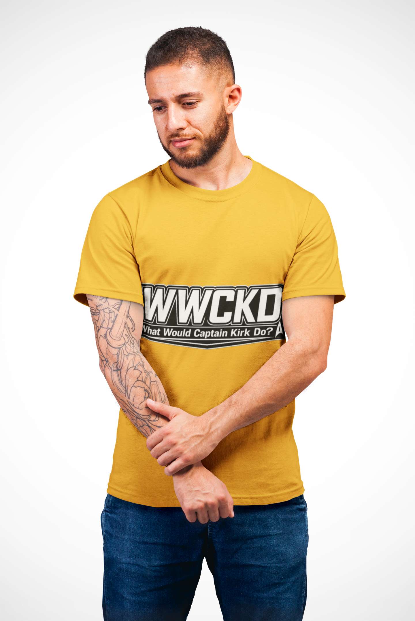 WWCKD T-Shirt | What Would Captain Kirk Do Sci-Fi Tee - Mutantur Labs LLC