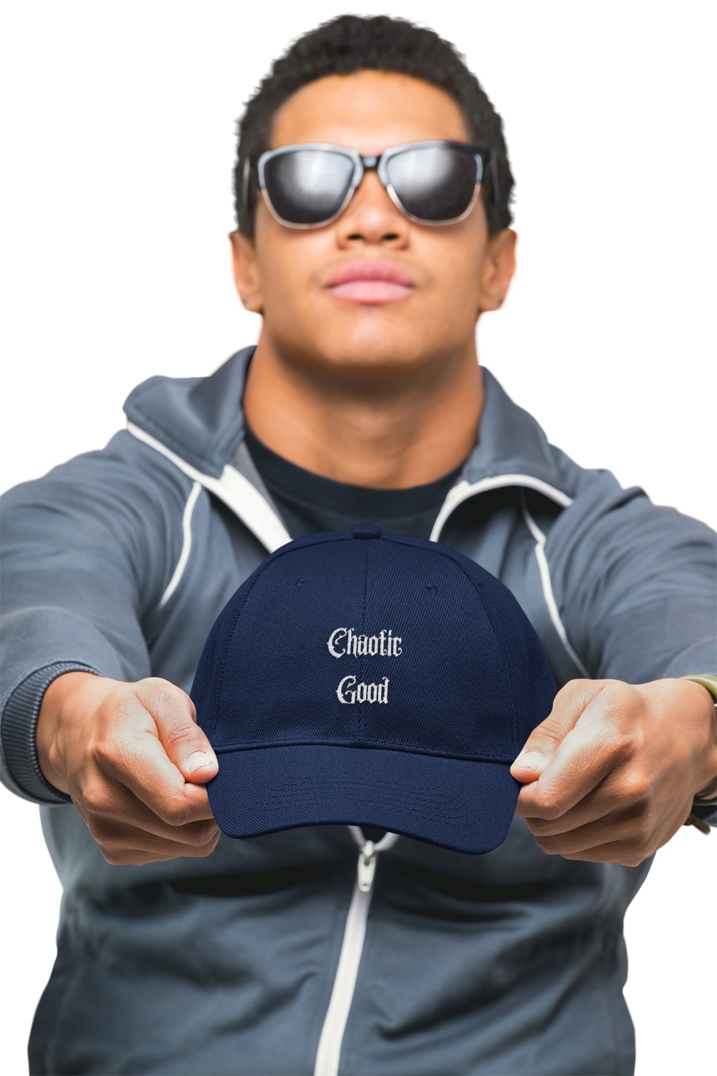Chaotic Good Embroidered Corduroy Hat | Vintage RPG Nerd Cap - Mutantur Labs LLC