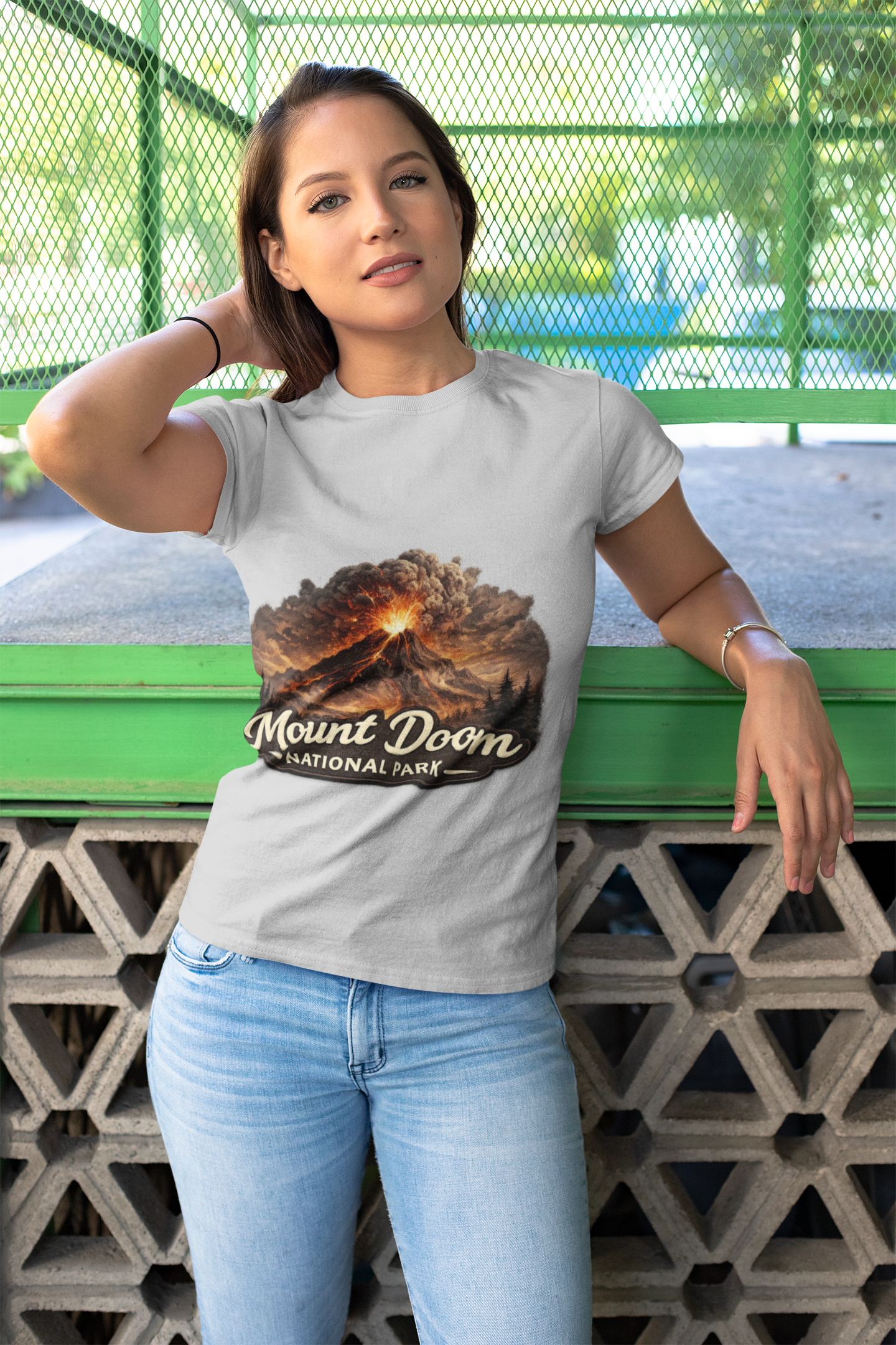 Mount Doom National Park T-Shirt — Volcanic Eruption Graphic Tee - Mutantur Labs LLC
