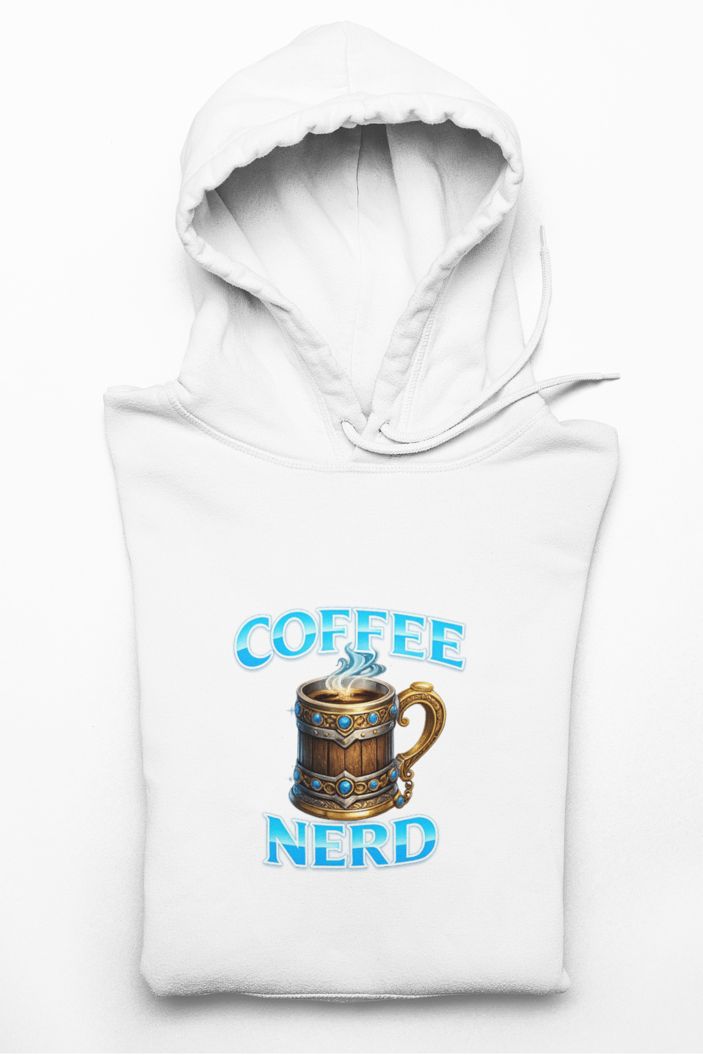 Coffee Nerd Hoodie — Medieval Coffee Lover Sweatshirt - Mutantur Labs LLC