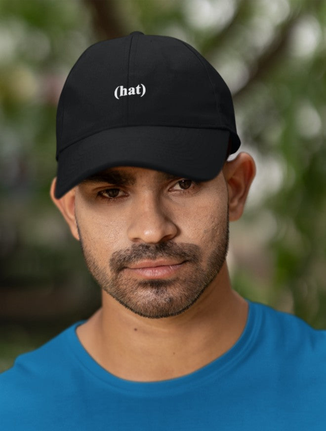 (hat) Embroidered Dad Cap — Minimal Low Profile Baseball Hat - Mutantur Labs LLC