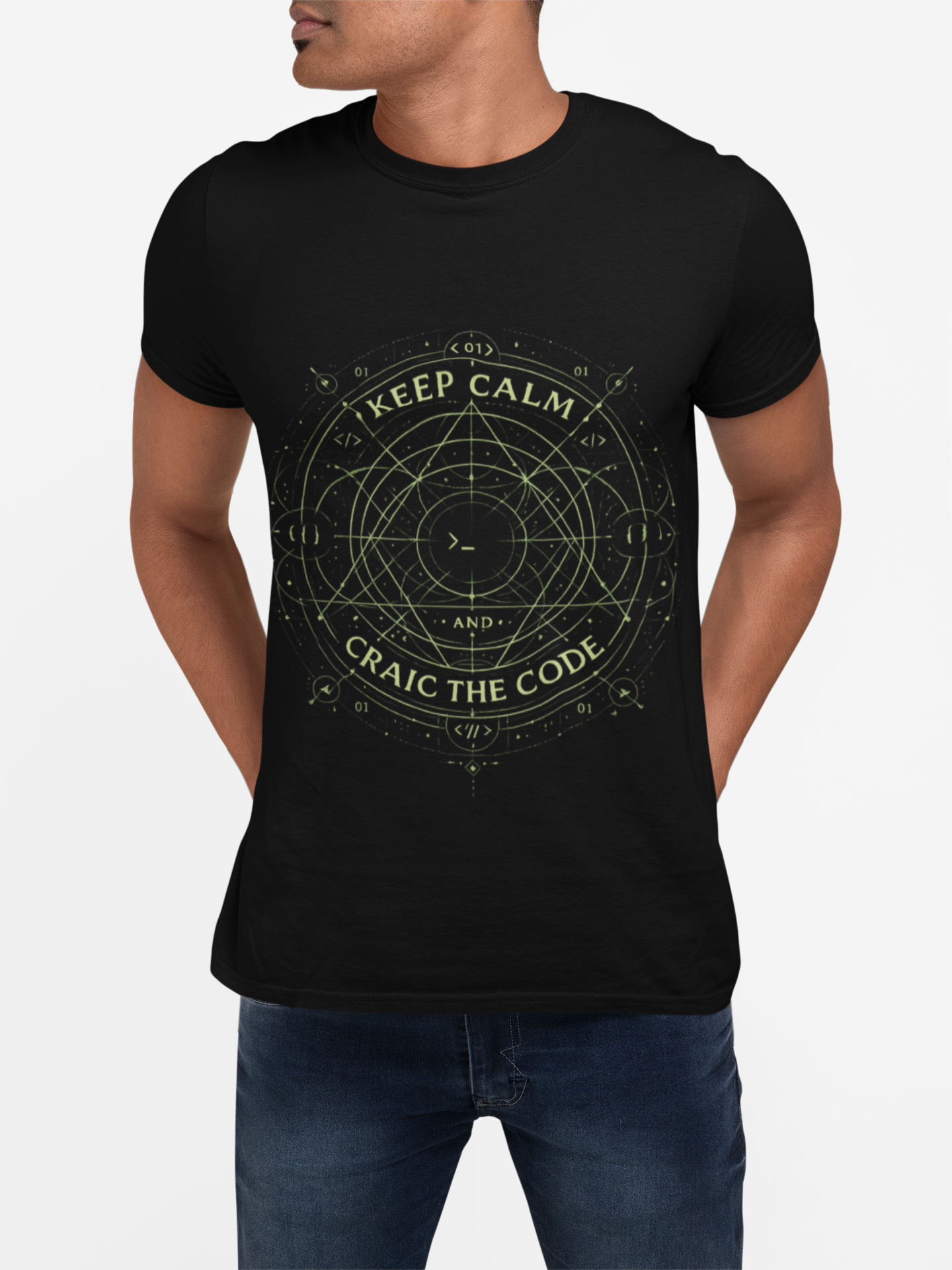 Keep Calm and Craic the Code Graphic Tee - Mutantur Labs LLC