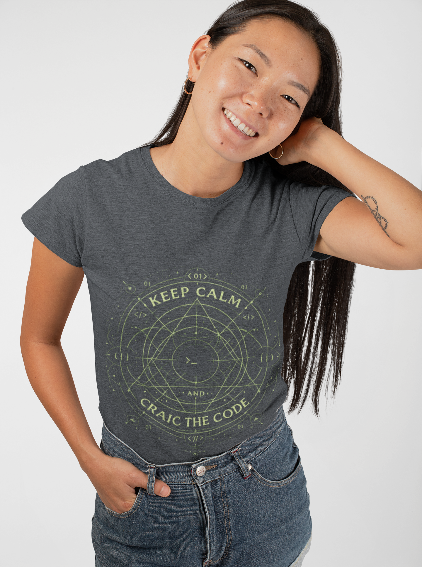 Keep Calm and Craic the Code Graphic Tee - Mutantur Labs LLC