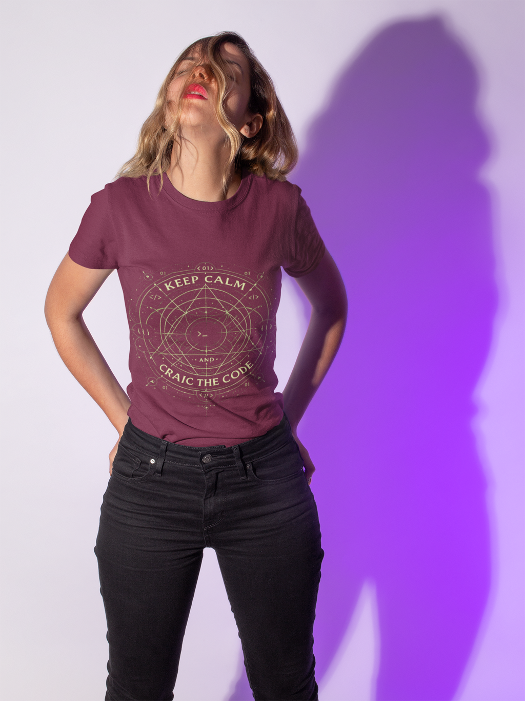 Keep Calm and Craic the Code Graphic Tee - Mutantur Labs LLC