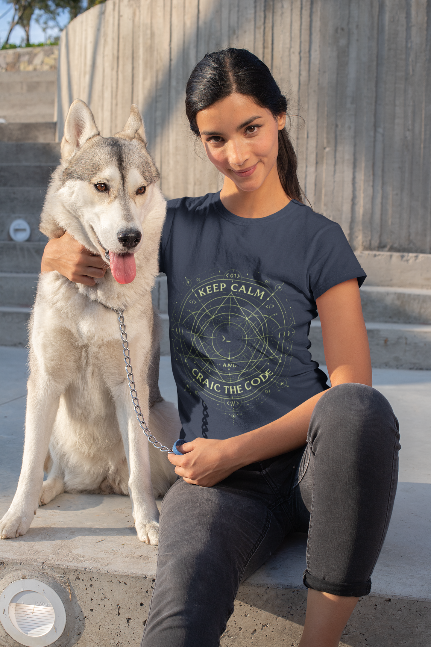 Keep Calm and Craic the Code Graphic Tee - Mutantur Labs LLC
