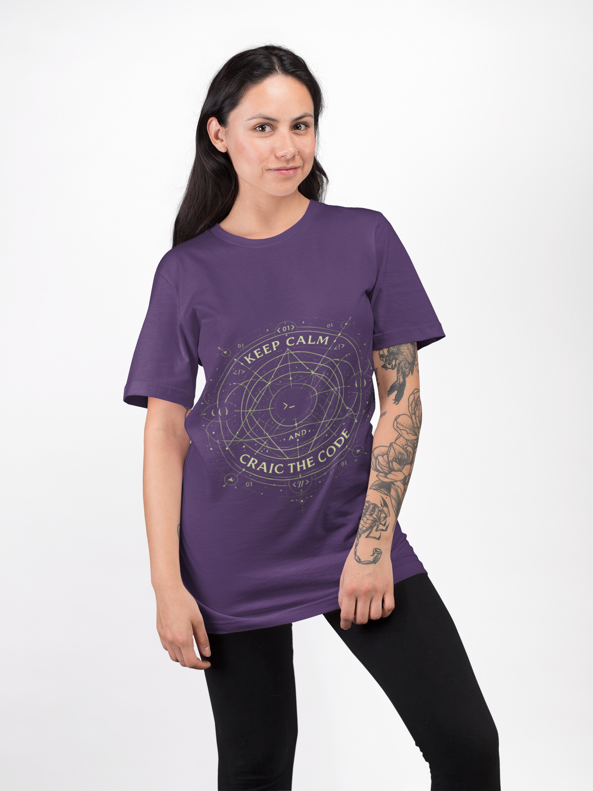 Keep Calm and Craic the Code Graphic Tee - Mutantur Labs LLC