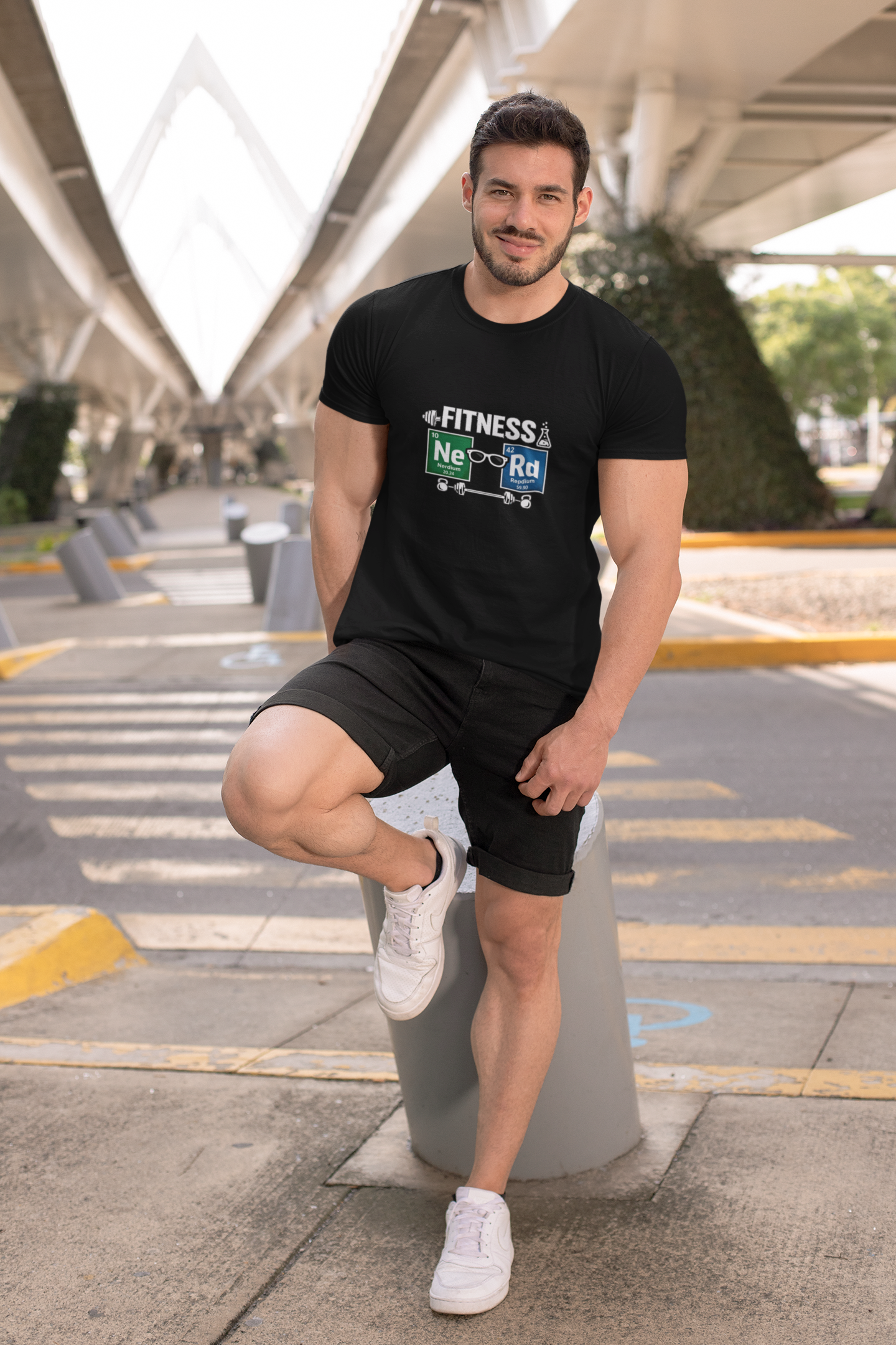 Fitness NeRd Moisture-Wicking Tee - Mutantur Labs LLC