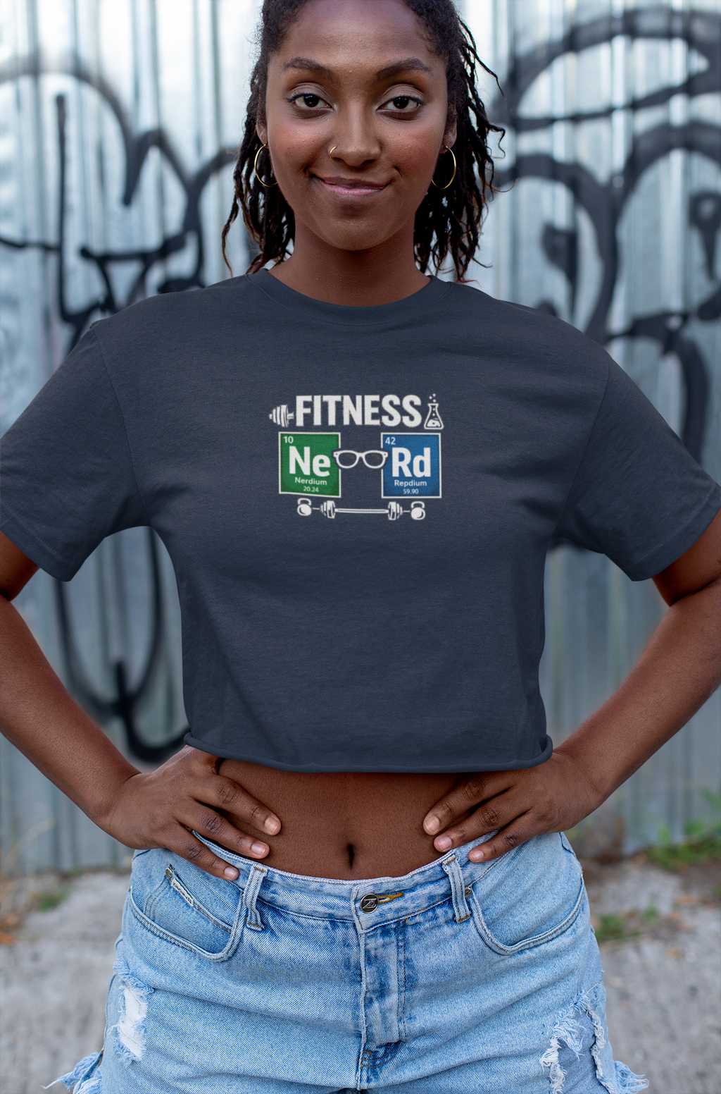 Fitness NeRd Moisture-Wicking Tee - Mutantur Labs LLC