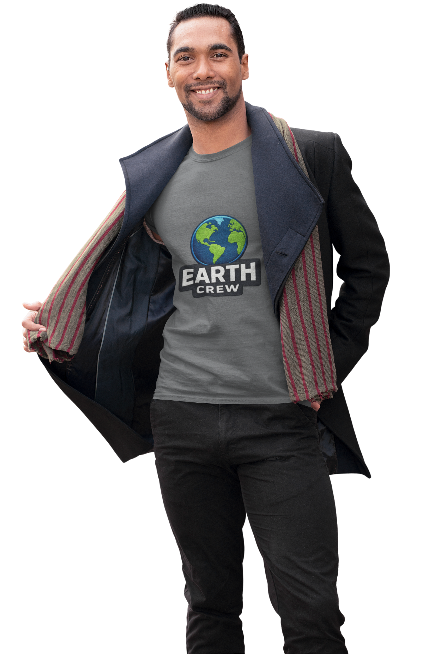 Earth Crew T-Shirt — Eco-Friendly Globe Graphic Tee - Mutantur Labs LLC