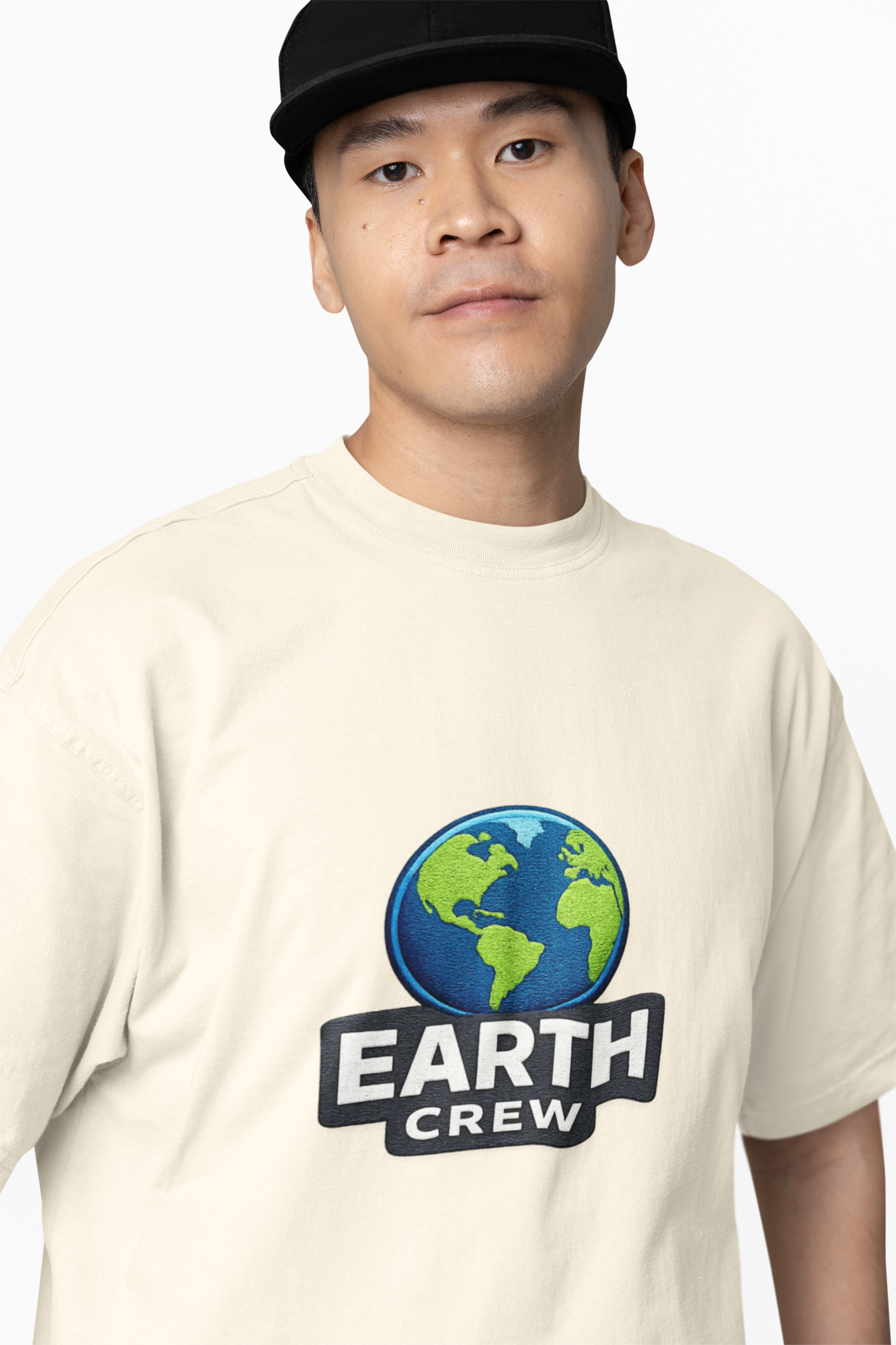 Earth Crew T-Shirt — Eco-Friendly Globe Graphic Tee - Mutantur Labs LLC