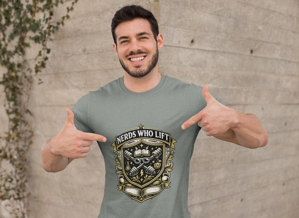 Nerds Who Lift Unisex Moisture Wicking Tee - Mutantur Labs LLC