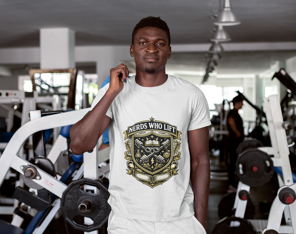 Nerds Who Lift Unisex Moisture Wicking Tee - Mutantur Labs LLC