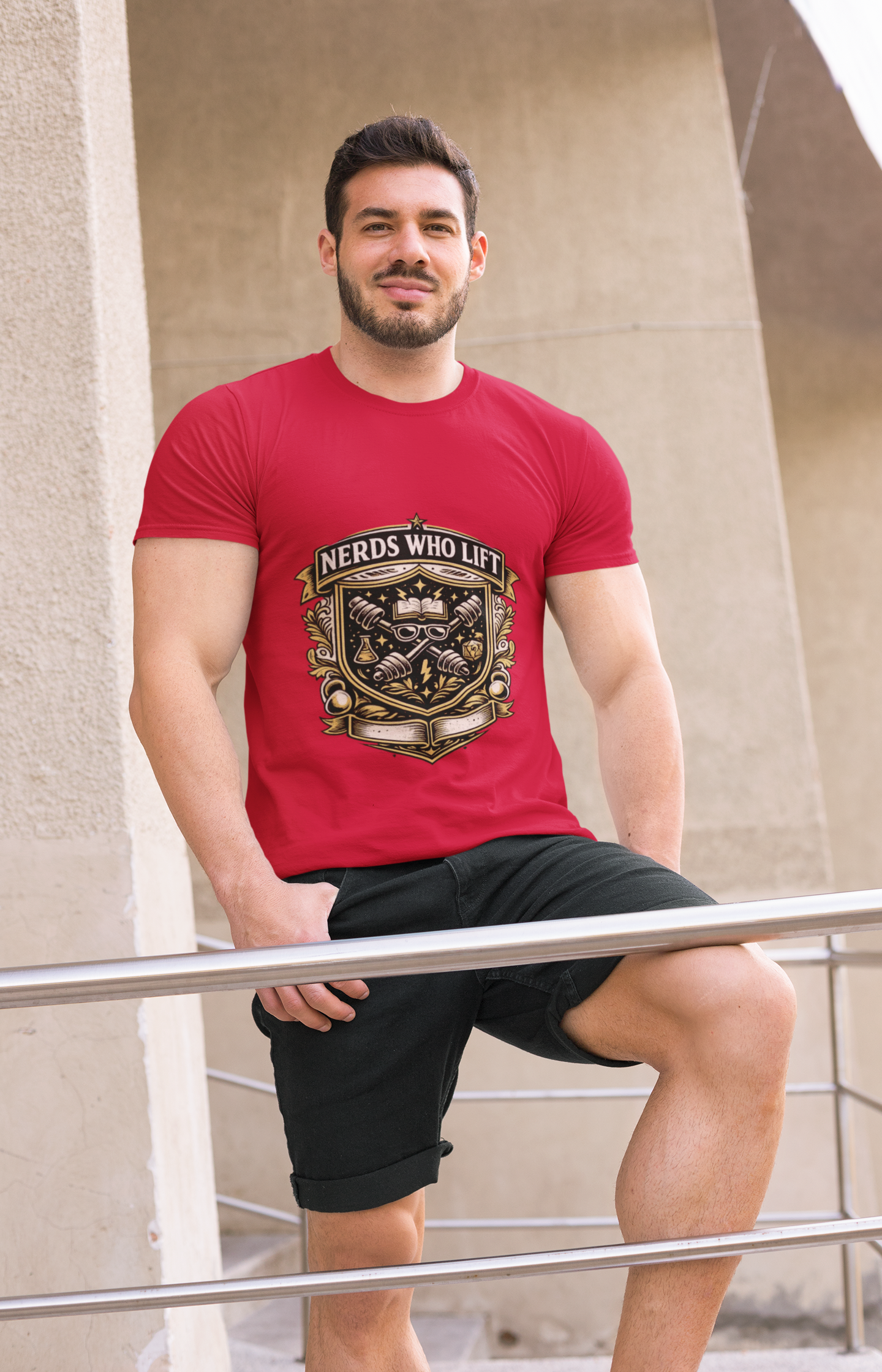 Nerds Who Lift Unisex Moisture Wicking Tee - Mutantur Labs LLC