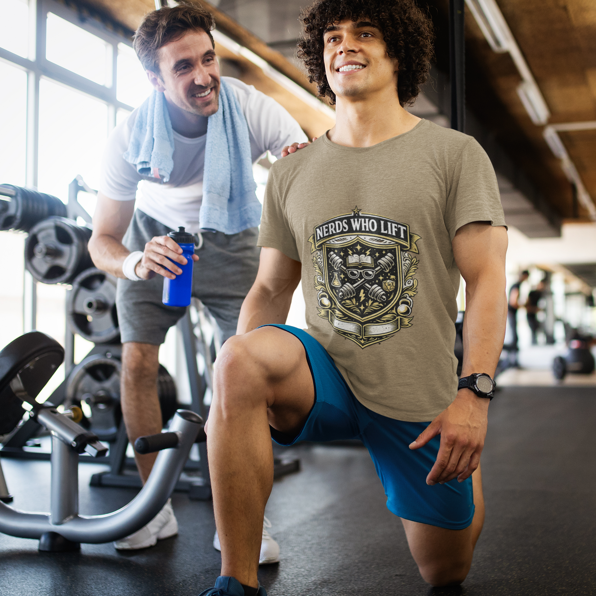 Nerds Who Lift Unisex Moisture Wicking Tee - Mutantur Labs LLC