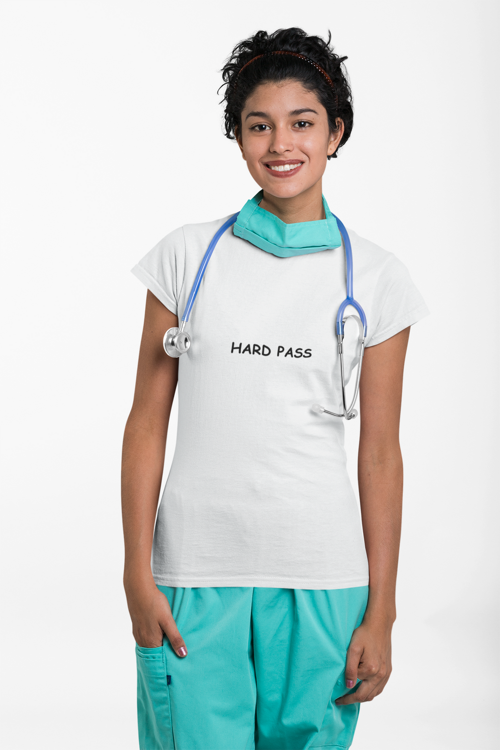 Hard Pass T-Shirt — Minimalist Graphic Comfort Colors tee - Mutantur Labs LLC