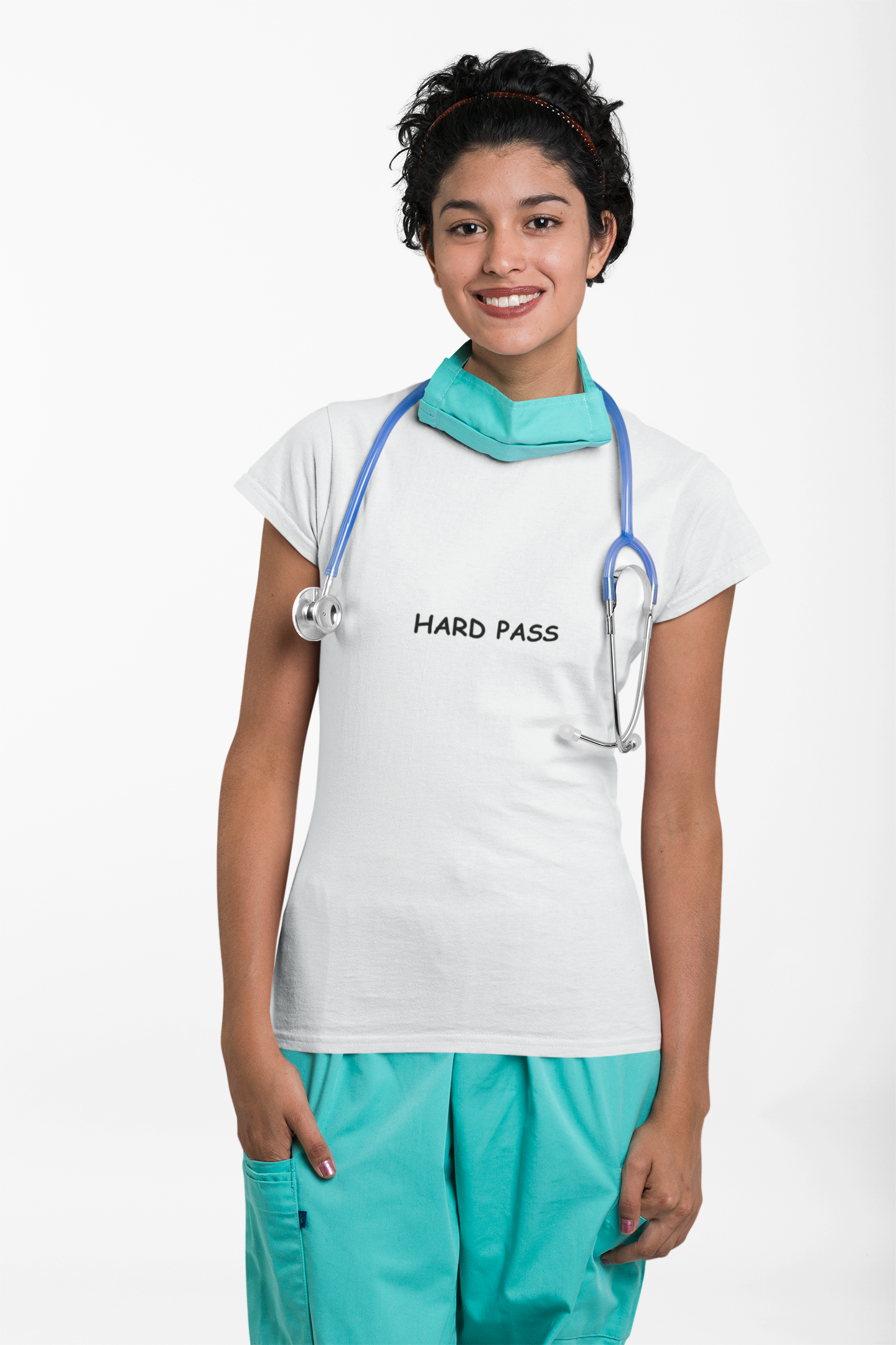 Hard Pass T-Shirt — Minimalist Graphic Comfort Colors tee - Mutantur Labs LLC