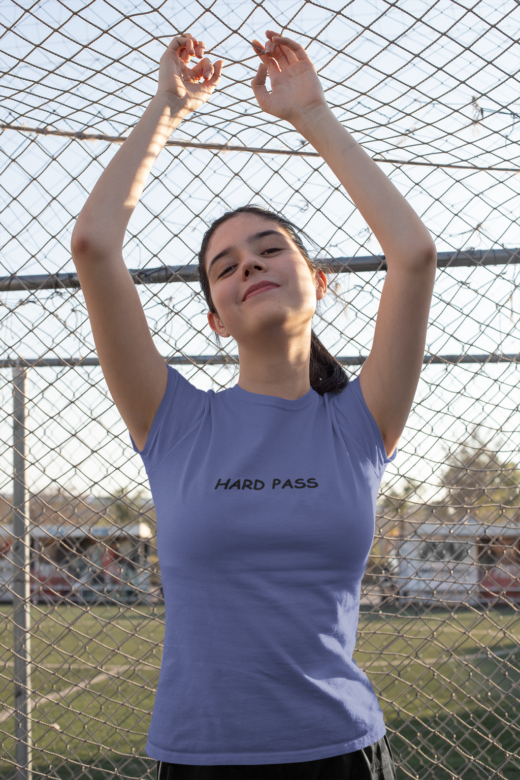 Hard Pass T-Shirt — Minimalist Graphic Comfort Colors tee - Mutantur Labs LLC