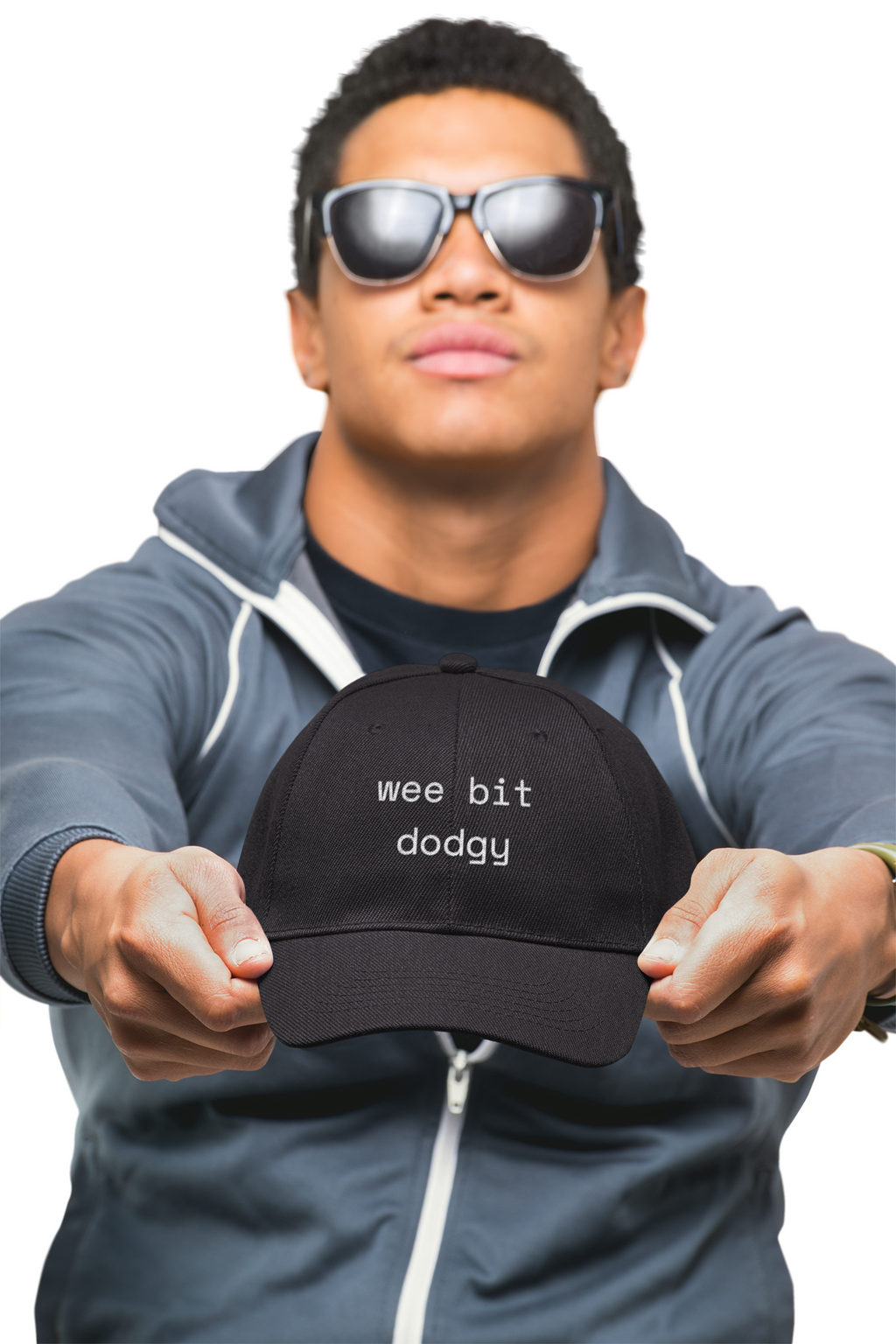 Wee Bit Dodgy Dad Cap — Funny Embroidered Cotton Baseball Hat - Mutantur Labs LLC