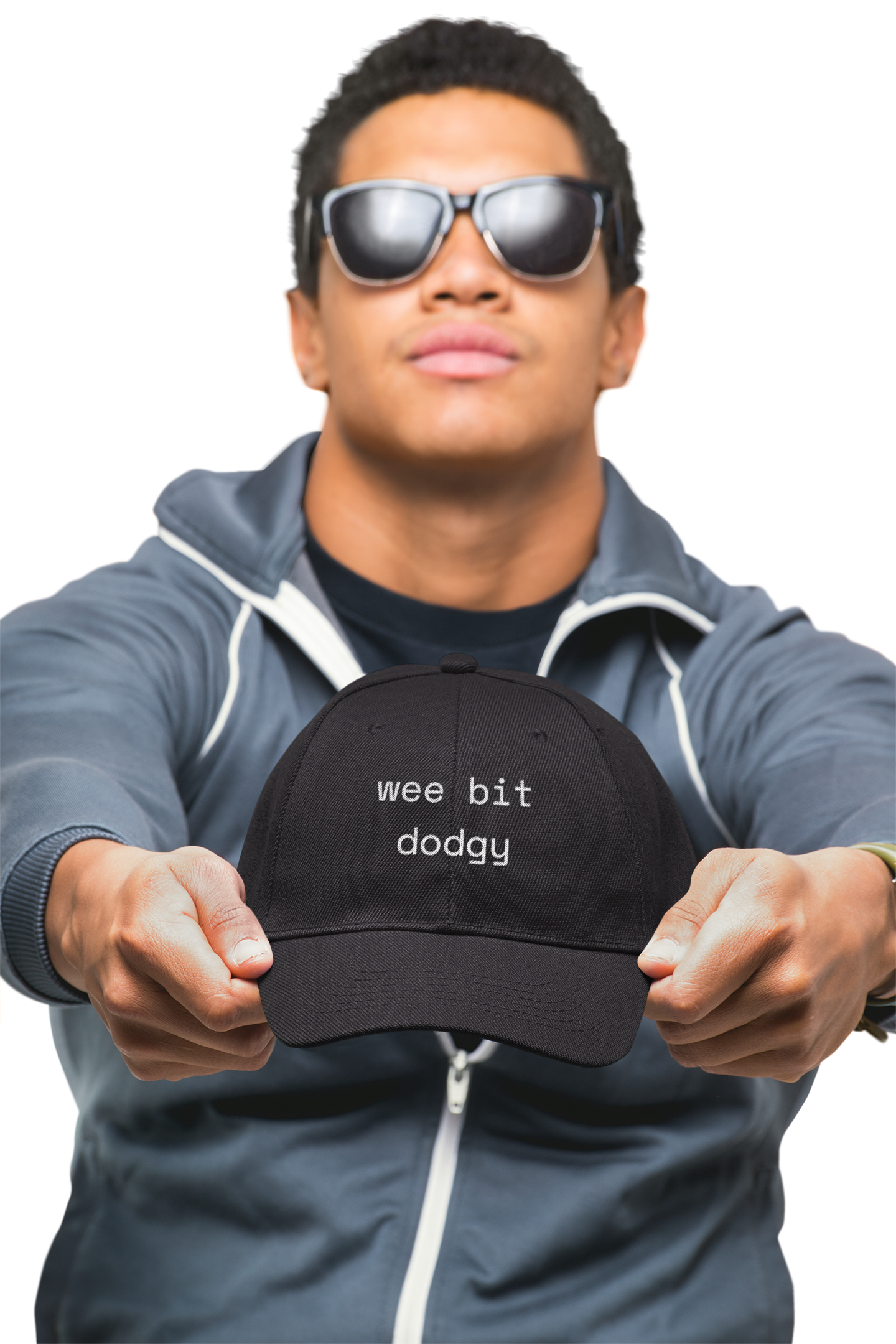 Wee Bit Dodgy Dad Cap — Funny Embroidered Cotton Baseball Hat - Mutantur Labs LLC