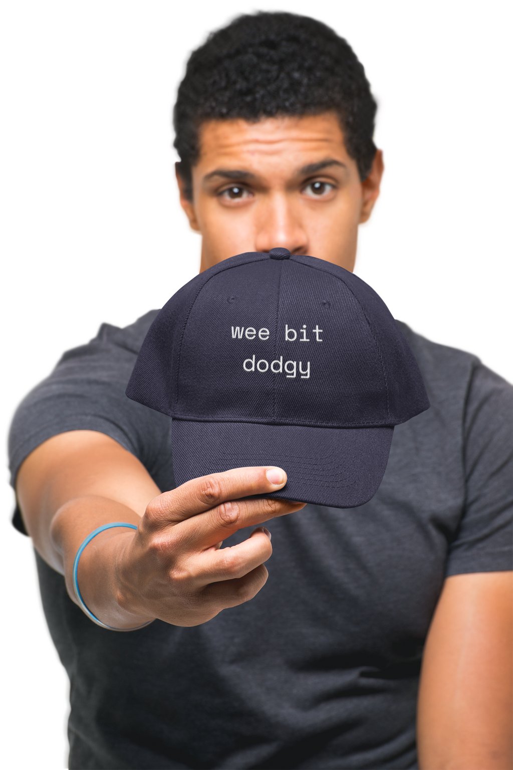 Wee Bit Dodgy Dad Cap — Funny Embroidered Cotton Baseball Hat - Mutantur Labs LLC