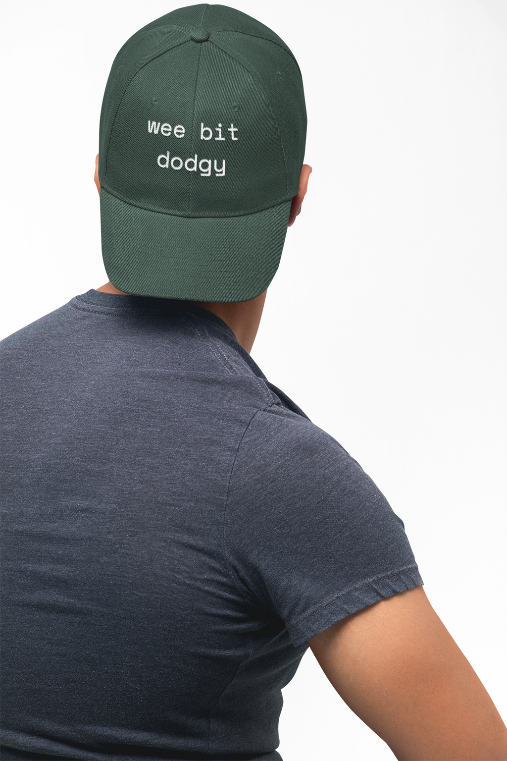 Wee Bit Dodgy Dad Cap — Funny Embroidered Cotton Baseball Hat - Mutantur Labs LLC