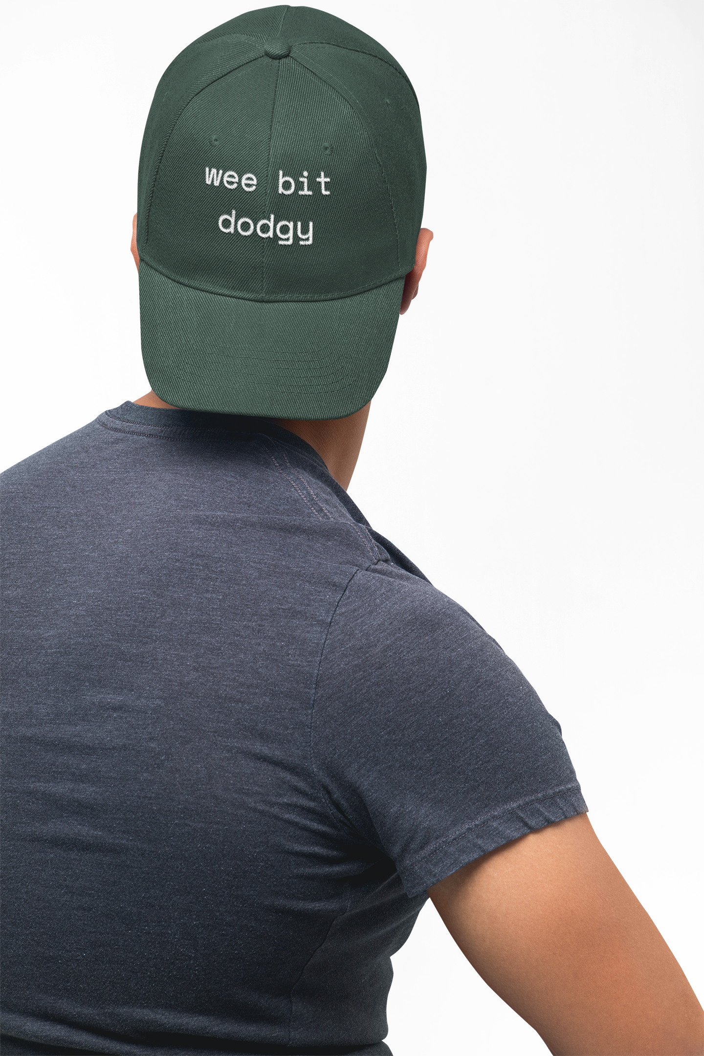 Wee Bit Dodgy Dad Cap — Funny Embroidered Cotton Baseball Hat - Mutantur Labs LLC