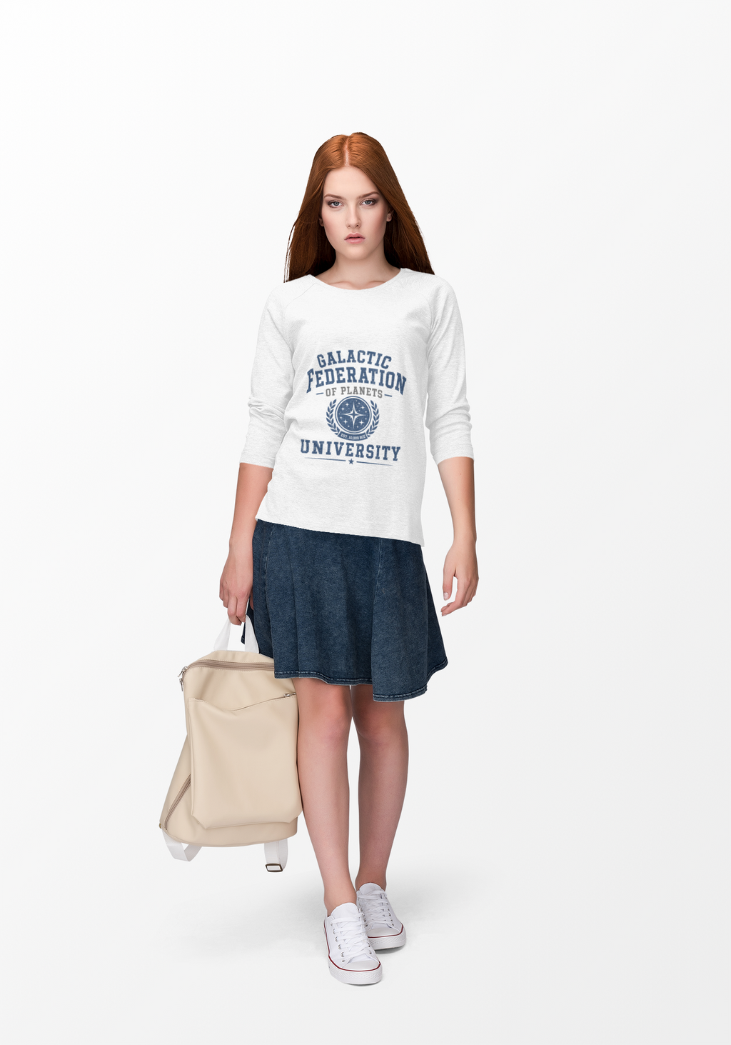 Galactic Federation University Crewneck Sweatshirt - Mutantur Labs LLC