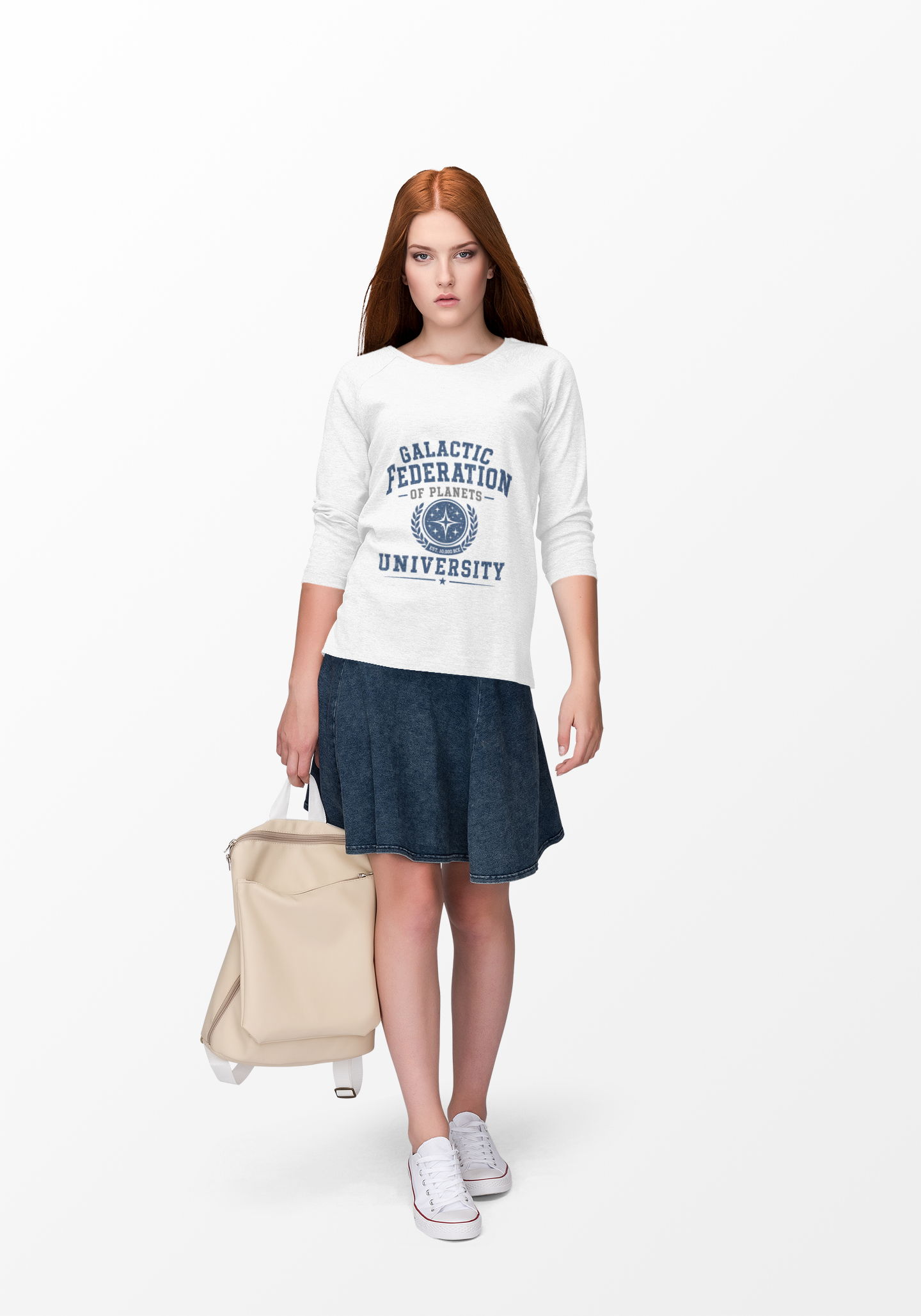 Galactic Federation University Crewneck Sweatshirt - Mutantur Labs LLC