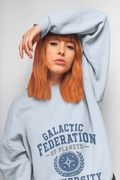 Galactic Federation University Crewneck Sweatshirt - Mutantur Labs LLC